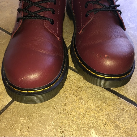 1460 SMOOTH LEATHER LACE UP BOOTS - Picture 3 of 4
